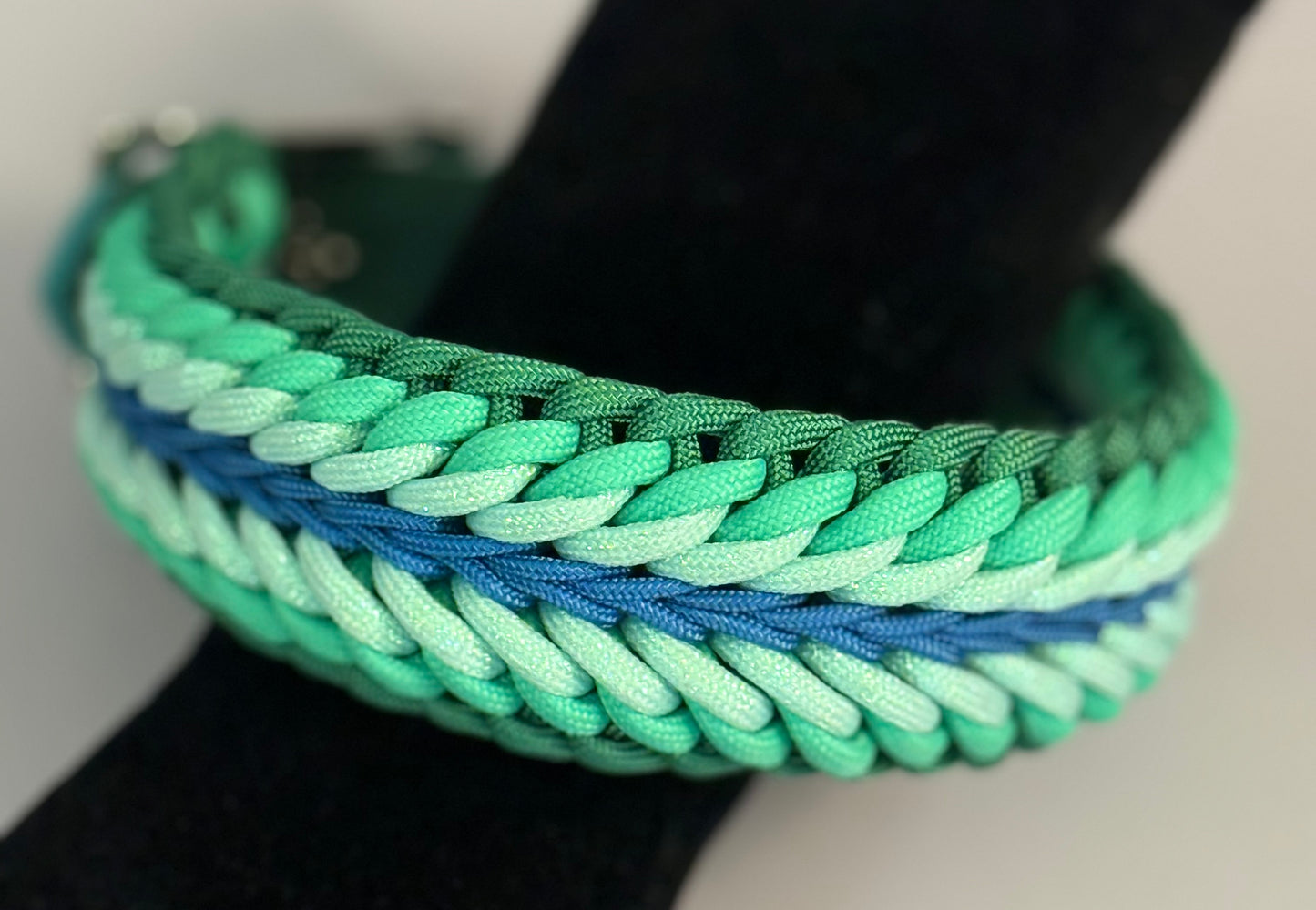Paracord Halsband "Sunny", handgefertigt