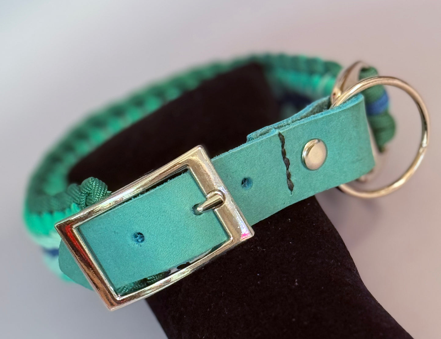 Paracord Halsband "Sunny", handgefertigt