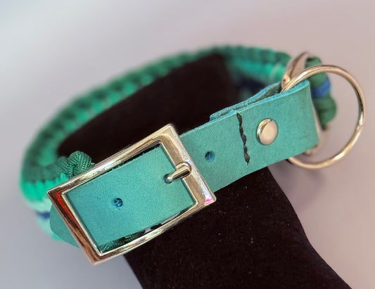 Paracord Halsband "Sunny", handgefertigt
