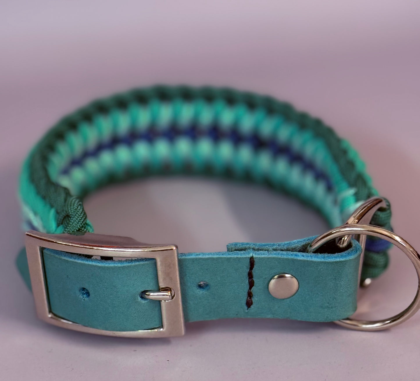 Paracord Halsband "Sunny", handgefertigt