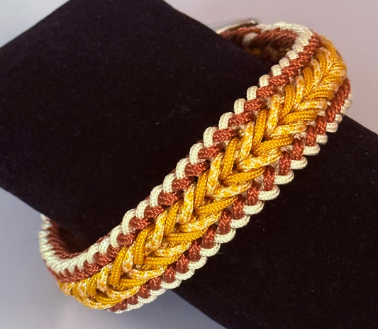 Paracord Halsband "Happy"