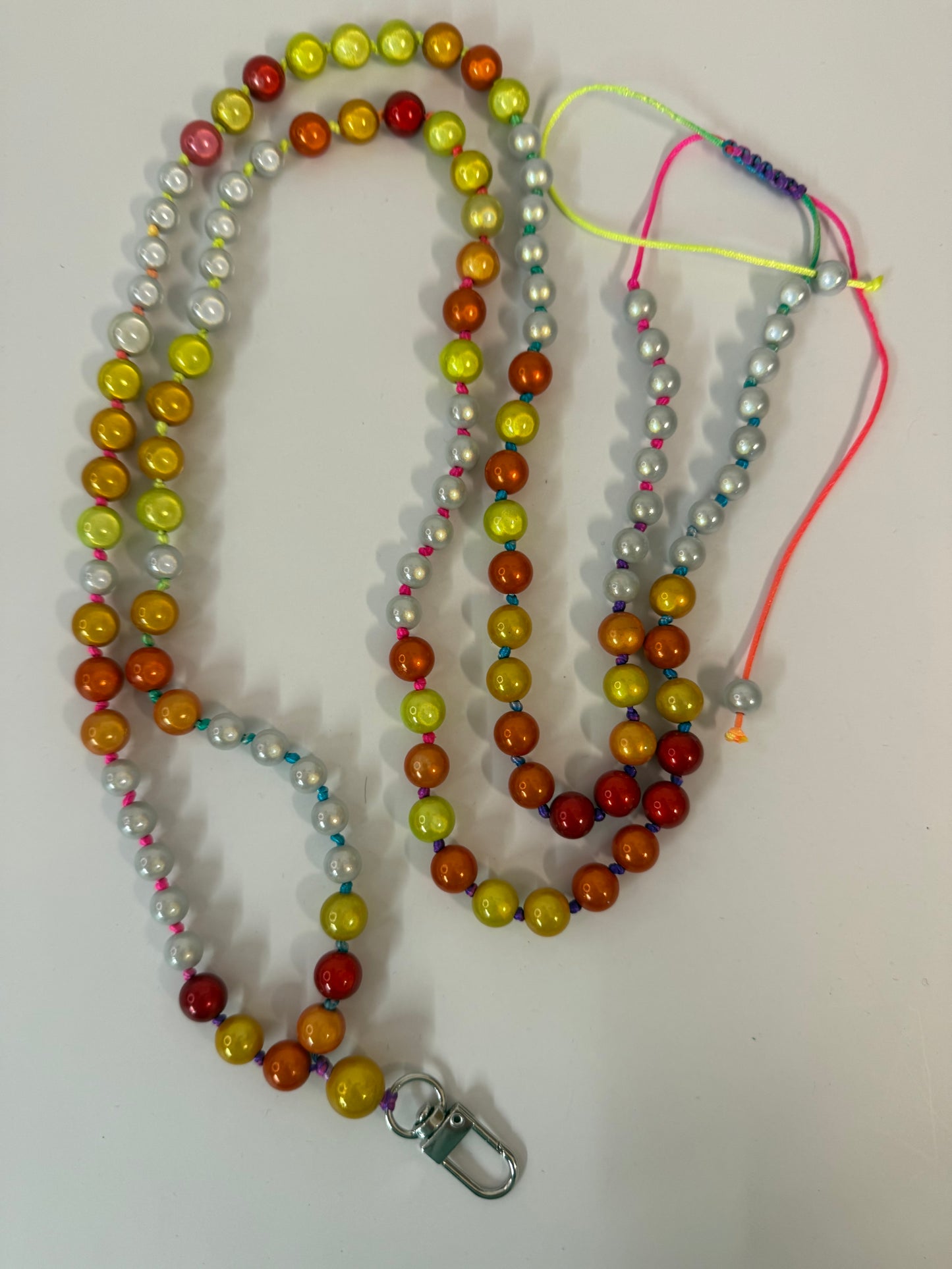 Handykette, mehrfarbig